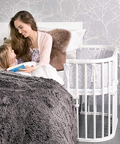 babybay Oryginalne łóżko dostawne z litego drewna bukowego/kompaktowe - obrazek 31