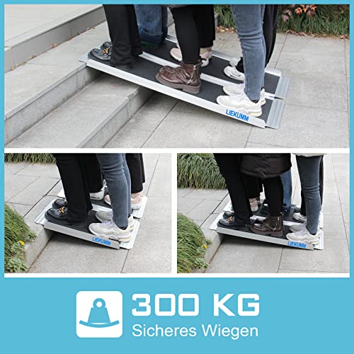 LIEKUMM Rampa progowa o pojemności 121,5 cm x 77 cm, pojemność 300 kg, - obrazek 7