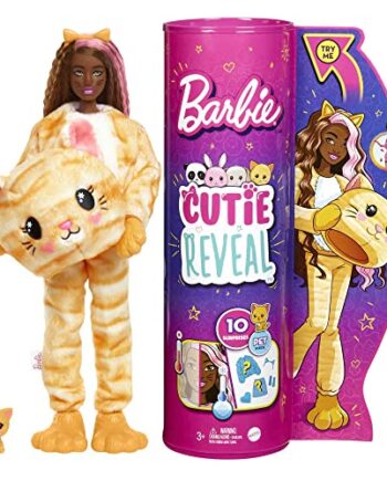 Barbie Kotek Lalka, Wielokolorowy, 3.4 x 7 x 30.3 cm, HHG20