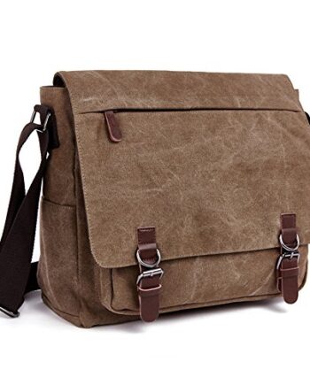 LOSMILE Torby na laptopa, listonoszka, męska torba na ramię, 40 cm, w