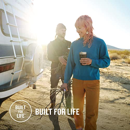 Stanley Adventure Vacuum 0,47 Liter, BPA-frei |Stapelbare | Doppelwandiger, vakuumisolierter Pint-Becher | Spülmaschinenfest, Matte Black, 1 Stück (1er Pack) - obrazek 4