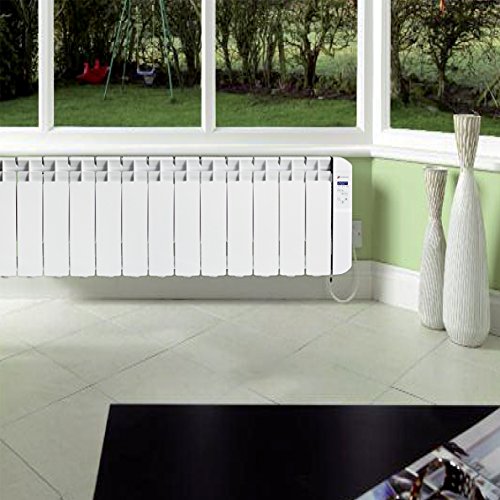 Haverland RC13BL – grzejnik elektryczny, płyn 1500 W, programowalny, idealny do ciasnych pomieszczeń, do użytku w 1-6 godzin, 17-24 m², biały - obrazek 10