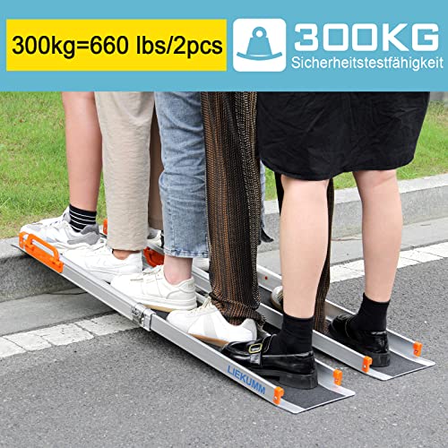 LIEKUMM Antypoślizgowa rampa ułatwiająca załadunek, 120 cm x 21 cm, re - obrazek 3