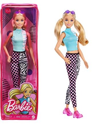 Mattel - Barbie Fashionista, Blonde Hair with Malibu Dress and Leggings