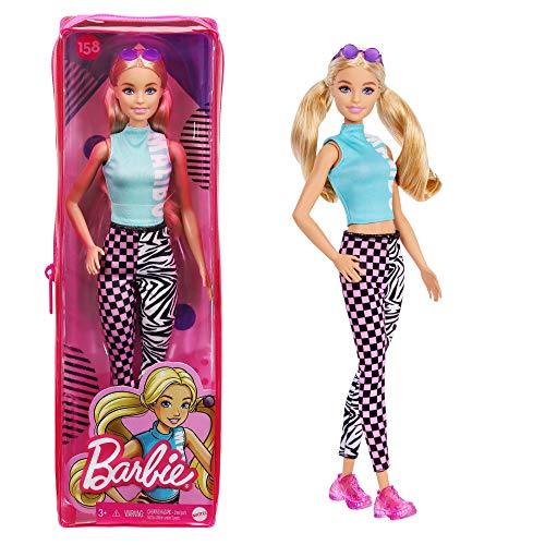 Mattel - Barbie Fashionista, Blonde Hair with Malibu Dress and Leggings