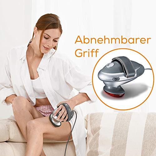 Beurer MG 70 Infrarot Massagegerät, Klopfmassage, zur Massage von Rücken, Nacken, Arme, Beine, zwei verschiedene Aufsätze, Infrarotwärmefunktion - obrazek 4