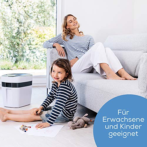 Beurer maremed MK 500 Meeresklimagerät, Luftbefeuchtung und Luftreinigung für ein naturidentisches Meeresklima, Mineralisierung mit Meeressalz, filtert Bakterien und Viren - obrazek 11