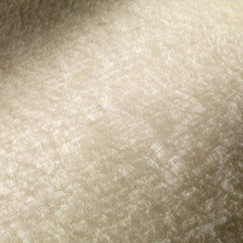 Imetec Adapto Wärmeunterbett, 150 x 80 cm, schnelle Erwärmung, konstante und individuelle Temperatur, 100 Prozent Wolle und Merinowolle, rutschfestes Gewebe, Steuerung mit 6 Temperaturen - obrazek 5