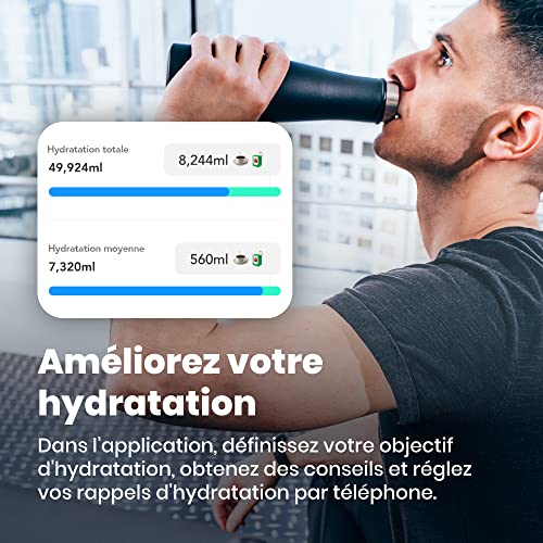 NOERDEN Liz 480 mL – Smart Bottle - Schwarz - obrazek 3