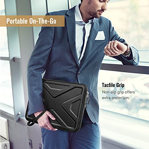 SITHON torba na laptopa, twarda obudowa do MacBook Pro 14" 2021, 13,3" - obrazek 3