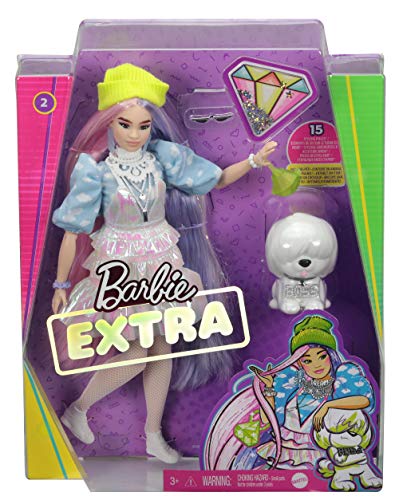 Mattel - Barbie Extra Doll 2, Beanie - obrazek 3