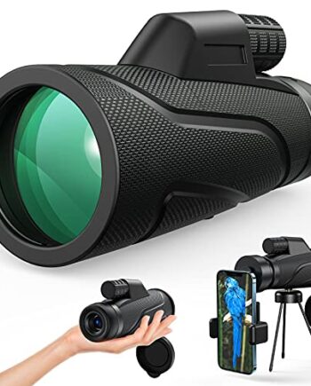 Gafild Monokulare Wodoszczelny Teleskop Hd, 12X50 Czarny