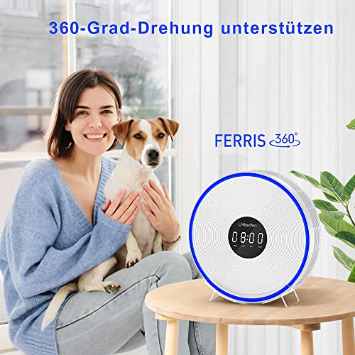 Oczyszczacz powietrza, UNbeaten Air Purifier z filtrem HEPA, H13, do m - obrazek 2