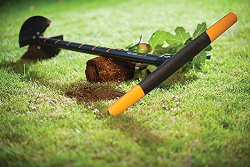 Fiskars Handerdbohrer, Für Löcher bis Ø 200 mm, Schwarz/Orange, QuikDrill, L, 1000640 - obrazek 8