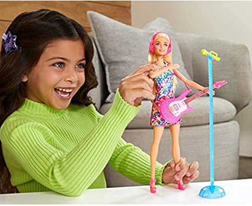Barbie Big City Big Dreams Barbie Malibu Lalka blondynka (29 cm) z muz - obrazek 8