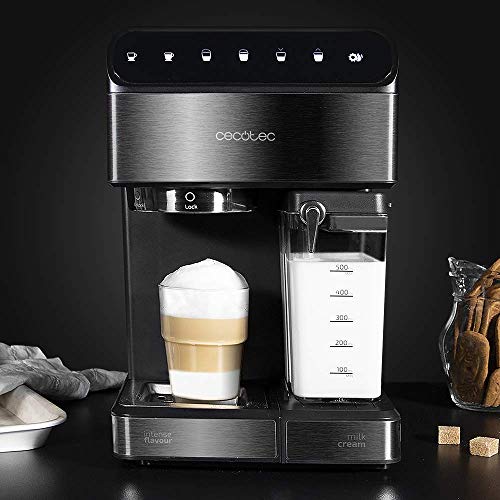 Cecotec Power Instant-ccino 20 Touch Kaffemaschine. Siebträger, 20 bar Druck, 1'4 L Wassertank, Milchbehälter,Touch-Bedienung, 1350 W - obrazek 5