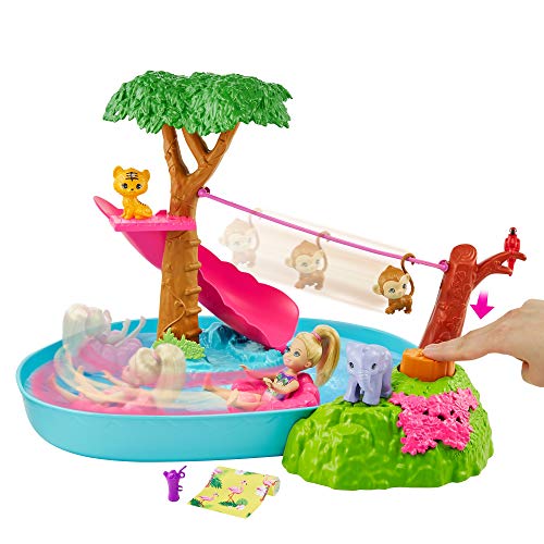 Barbie and Chelsea The Lost Birthday Splashtastic Pool Surprise Playse - obrazek 4