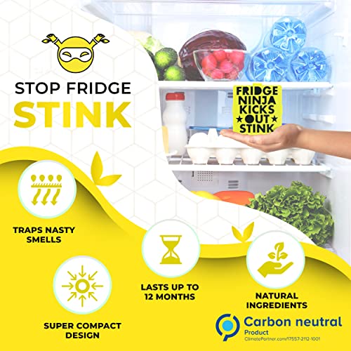 Odświeżacze do lodówki (2 sztuki) – kompaktowy rozmiar bambusowy węgiel do lodówki i odświeżacz powietrza wielokrotnego użytku oczyszczacz powietrza z węglem aktywnym – również do toreb na lunch i lodówek - obrazek 6