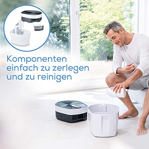 Beurer maremed MK 500 Meeresklimagerät, Luftbefeuchtung und Luftreinigung für ein naturidentisches Meeresklima, Mineralisierung mit Meeressalz, filtert Bakterien und Viren - obrazek 6