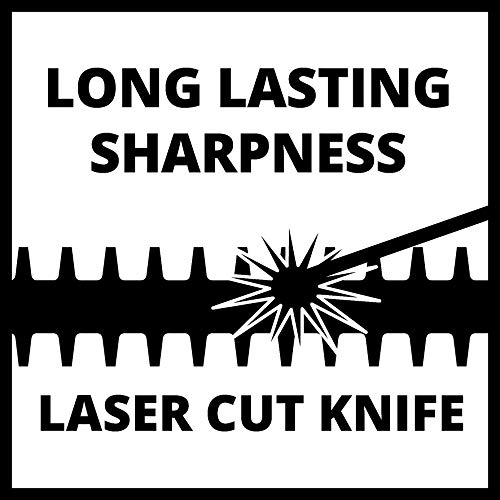 Einhell Akku-Heckenschere GE-CH 1855/1 Li-Solo Power X-Change Volks.Akku (18 V, 55 cm Schnittlänge, 18 mm Zahnabstand, inkl. Schnittgutsammler, ohne Akku) - obrazek 3