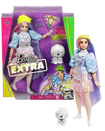 Mattel - Barbie Extra Doll 2, Beanie
