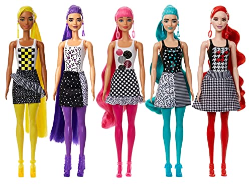 Mattel - Barbie Color Reveal Monochrome Series, One Surprise Color Reveal with Each Transaction - obrazek 2