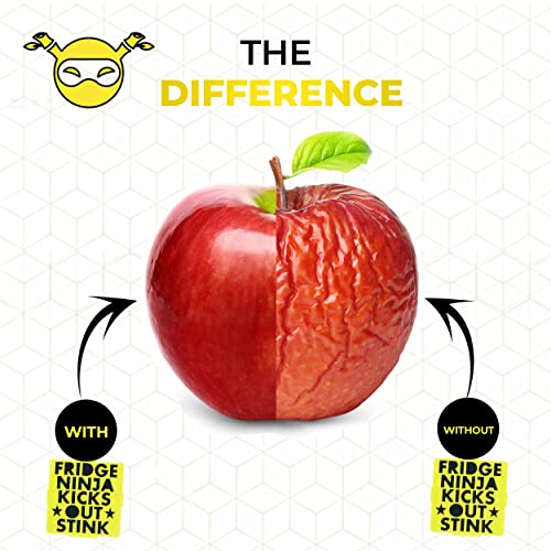 Odświeżacze do lodówki (2 sztuki) – kompaktowy rozmiar bambusowy węgiel do lodówki i odświeżacz powietrza wielokrotnego użytku oczyszczacz powietrza z węglem aktywnym – również do toreb na lunch i lodówek - obrazek 2