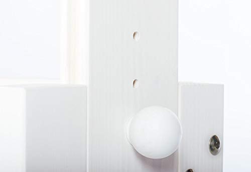 Children's desk 'Lena', white glazed - obrazek 5