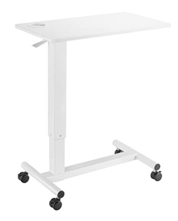 LogiLink EO0041 – stolik na łóżko z materacem gazowym, na kółkach (blokowane kółka) i z regulacją wysokości