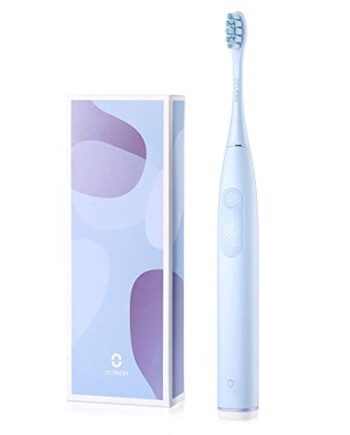 Oclean F1 Sonic elektryczna szczoteczka do zębów, 3 tryby z rozjaśnieniem, włosie szczotki DuPont, 2-minutowy timer i przypomnienie o 30s, wodoszczelna zgodnie z IPX7 – niebieska
