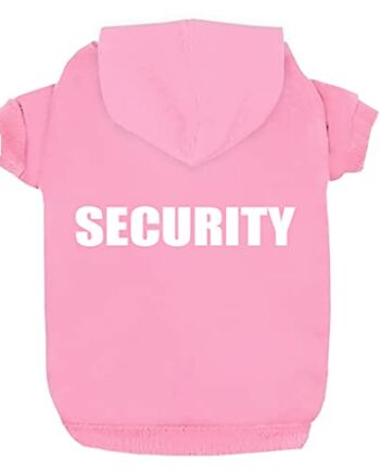 Izefia Odzież dla psa Bluza z kapturem Bezpieczeństwo Drukowane Rdc Zw