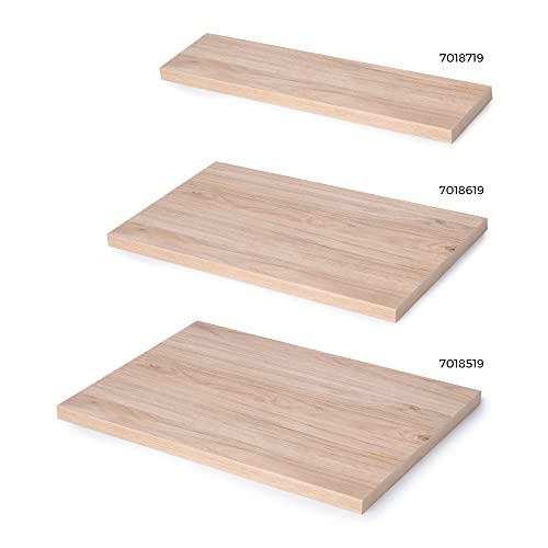 Emuca - Blaty stołowe do stołu jadalnego lub biurka, 900x500, Efekt dąb, Drewno - obrazek 5