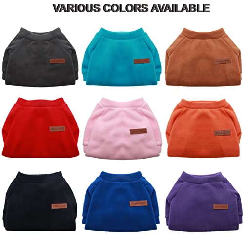 Ciepła polarowa bluza dla psa chihuahua sweter dla małych psów ciepła, - obrazek 6