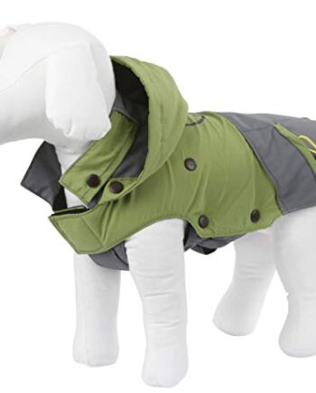 Kerbl Outdoor Płaszcz dla psa Vancouver, 35 cm, zielony/szary