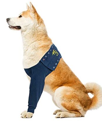 MPS Medyczna koszulka dla zwierząt domowych - TAZ, pojedynczy rękaw z przednią nogawką dla psa, rozmiar L