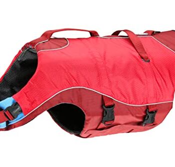 Kurgo Surf N Turf(TM) kamizelka ratunkowa dla psa, czerwona, S