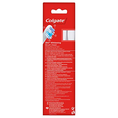 Colgate Proclinical Max White One wymienne końcówki do elektrycznej szczoteczki do zębów, 4 sztuki - obrazek 8