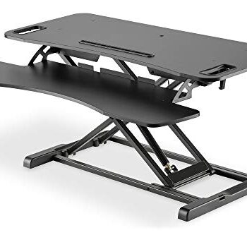 DIGITUS Ergonomiczna nakładka na biurko zapewnia zdrową pracę – miejsce pracy na siedząco – klawiatura i mysz