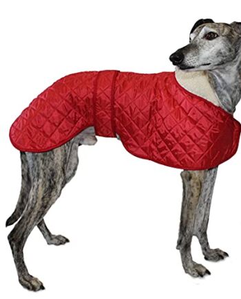 Cosipet Greyhound Anorak płaszcz nylonowy, 56 cm, czerwony