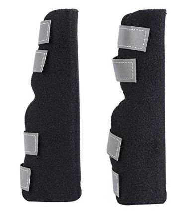 Pies tylne nogi szelki dla psów bandaż do zawijania stawu szelki tylne wsparcie nogi z bezpiecznymi paskami odblaskowymi zapobiega urazom skręcenia pomaga utracie stabilności (L)