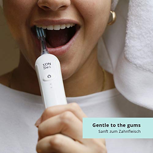 ION-Sei Zamienne głowice do szczoteczek do zębów ION-Sei/nasadka do szczoteczki do zębów normalna twardość/końcówki do elektronicznej szczoteczki do zębów/główka szczoteczki do zębów - obrazek 4