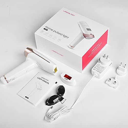 LESCOLTON Advanced IPL Urządzenie do Usuwania Włosów, Laserowe usuwanie włosów dla kobiet trwałe usuwanie włosów bezbolesne profesjonalne urządzenie do usuwania włosów do użytku domowego ipl usuwanie włosów do ciała, twarzy i bikini - obrazek 2
