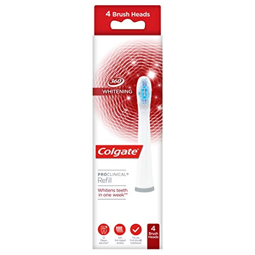 Colgate Proclinical Max White One wymienne końcówki do elektrycznej szczoteczki do zębów, 4 sztuki