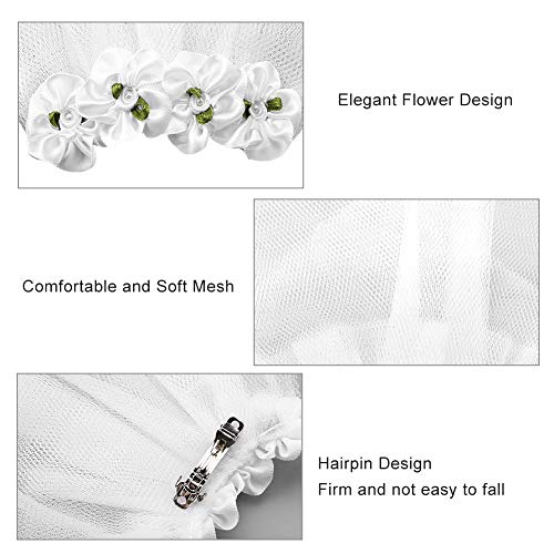 Pies ślub welon zwierzę domowe kot ślub welon ślubny kwiat nakrycie głowy pies panna młoda kostium kokarda do włosów akcesoria do włosów dla małych średnich dużych psów (S) - obrazek 9