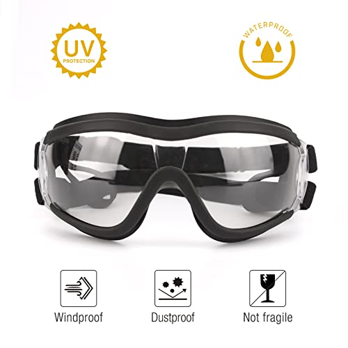 PETLESO Okulary przeciwsłoneczne dla dużych psów, łatwe do noszenia, o - obrazek 6