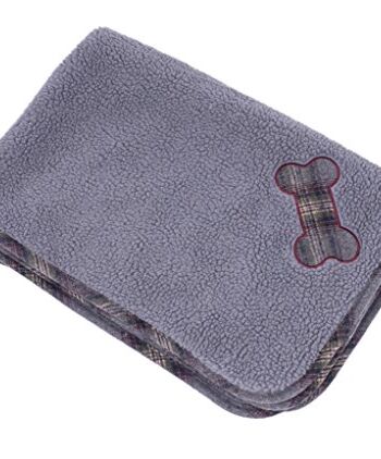 Petface Tweed kołdra koc dla psów, szary