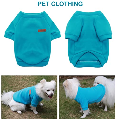 Ciepła polarowa bluza dla psa chihuahua sweter dla małych psów ciepła, - obrazek 5