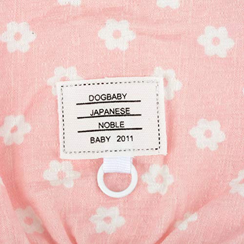 Zunea Mały pies stokrotka kombinezon piżama urocze kwiaty bawełniane k - obrazek 5