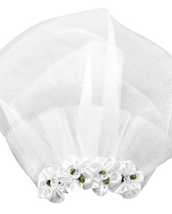 Pies ślub welon zwierzę domowe kot ślub welon ślubny kwiat nakrycie głowy pies panna młoda kostium kokarda do włosów akcesoria do włosów dla małych średnich dużych psów (S)