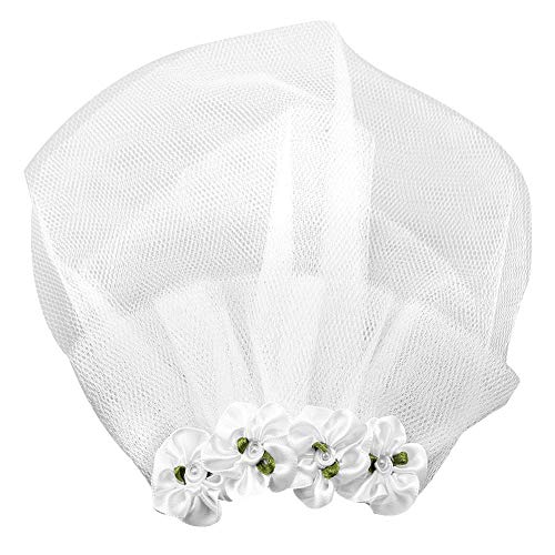 Pies ślub welon zwierzę domowe kot ślub welon ślubny kwiat nakrycie głowy pies panna młoda kostium kokarda do włosów akcesoria do włosów dla małych średnich dużych psów (S)